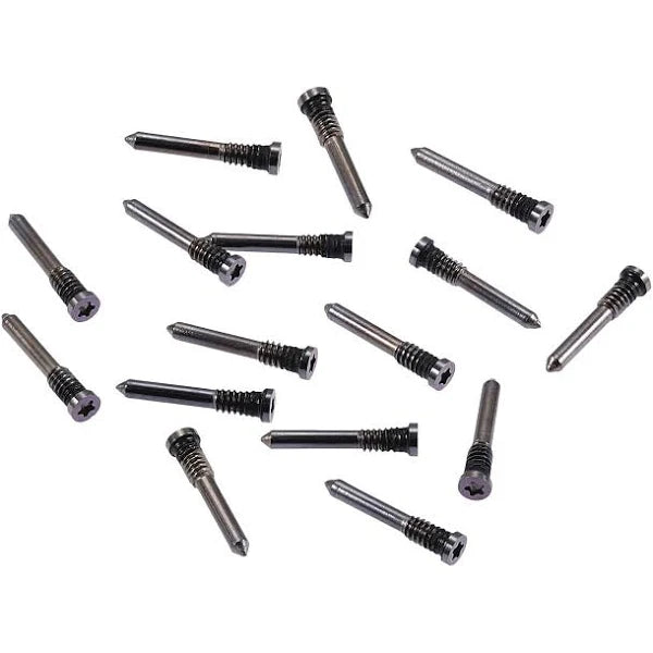 Bottom Screws for iPhone XR to 14 Pro Max (2 pcs/set)-Black Bottom Screws for iPhone XR to 14 Pro Max (2 pcs/set)-Black